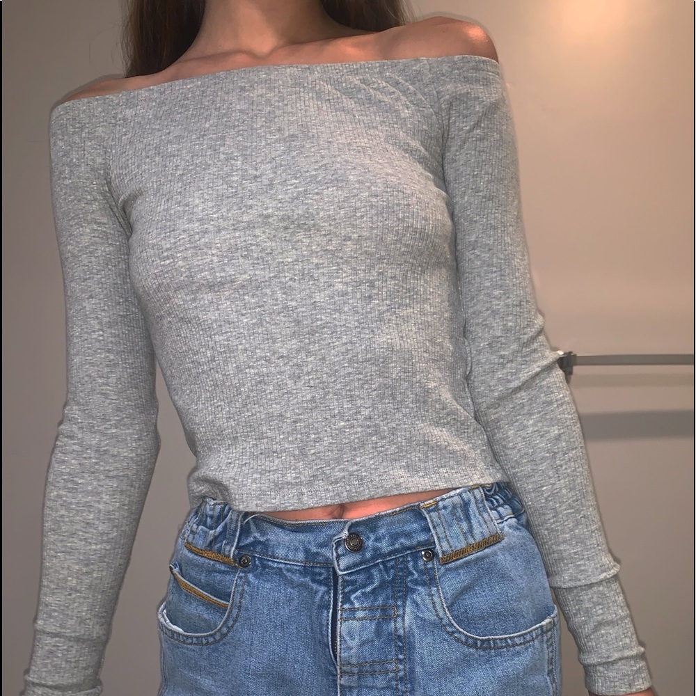 Divided Off The Shoulder Top